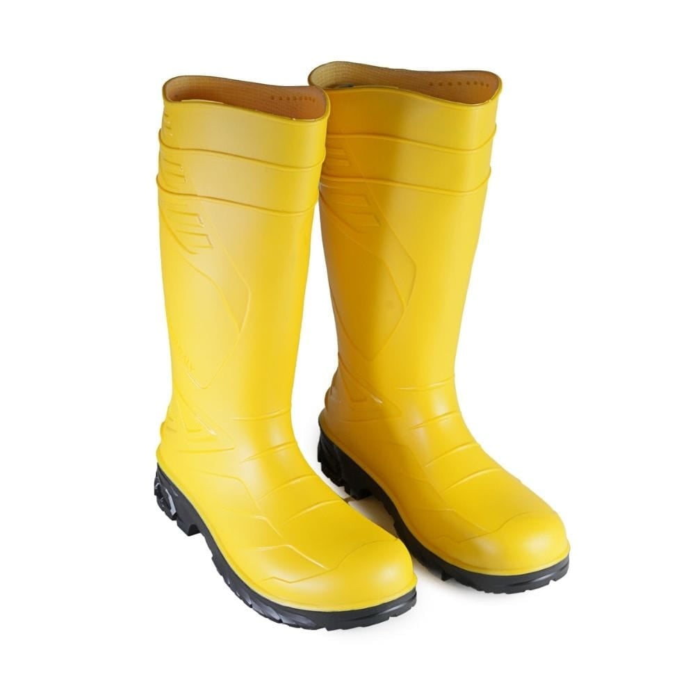 Cizme de protectie Exena PVC Devil yellow S5 SRC, Bombeu de protectie, Lamela antiperforatie, Antiderapant, Marime — imaginea 5