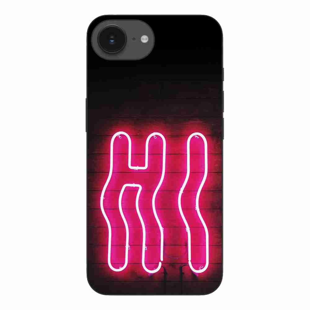 Husa compatibila cu Apple iPhone 16e Silicon Gel Tpu Model Neon Hi