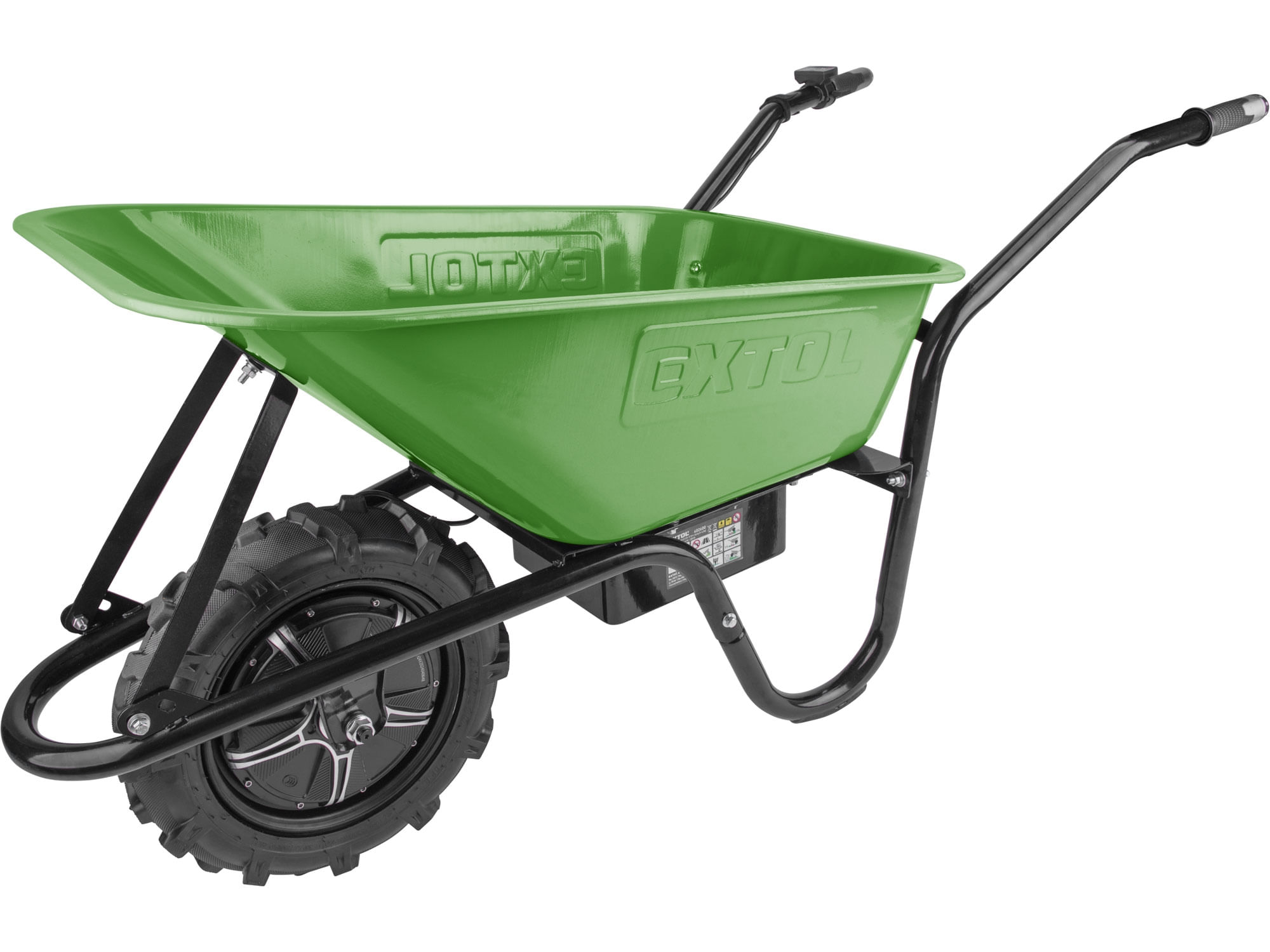 Carucior cu acumulator, EXTOL CRAFT, 402600, 24V, 150 kg — imaginea 8