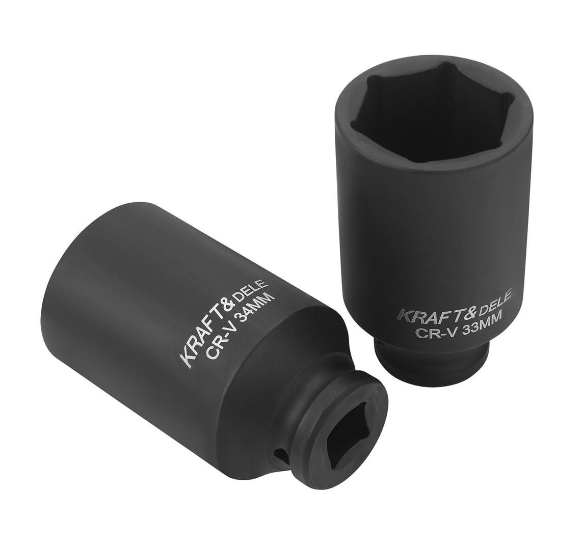 Chei tubulare de impact, Kraft&Dele, 20 de piese, 1/2, 10-38 mm, KD11794 — imaginea 5