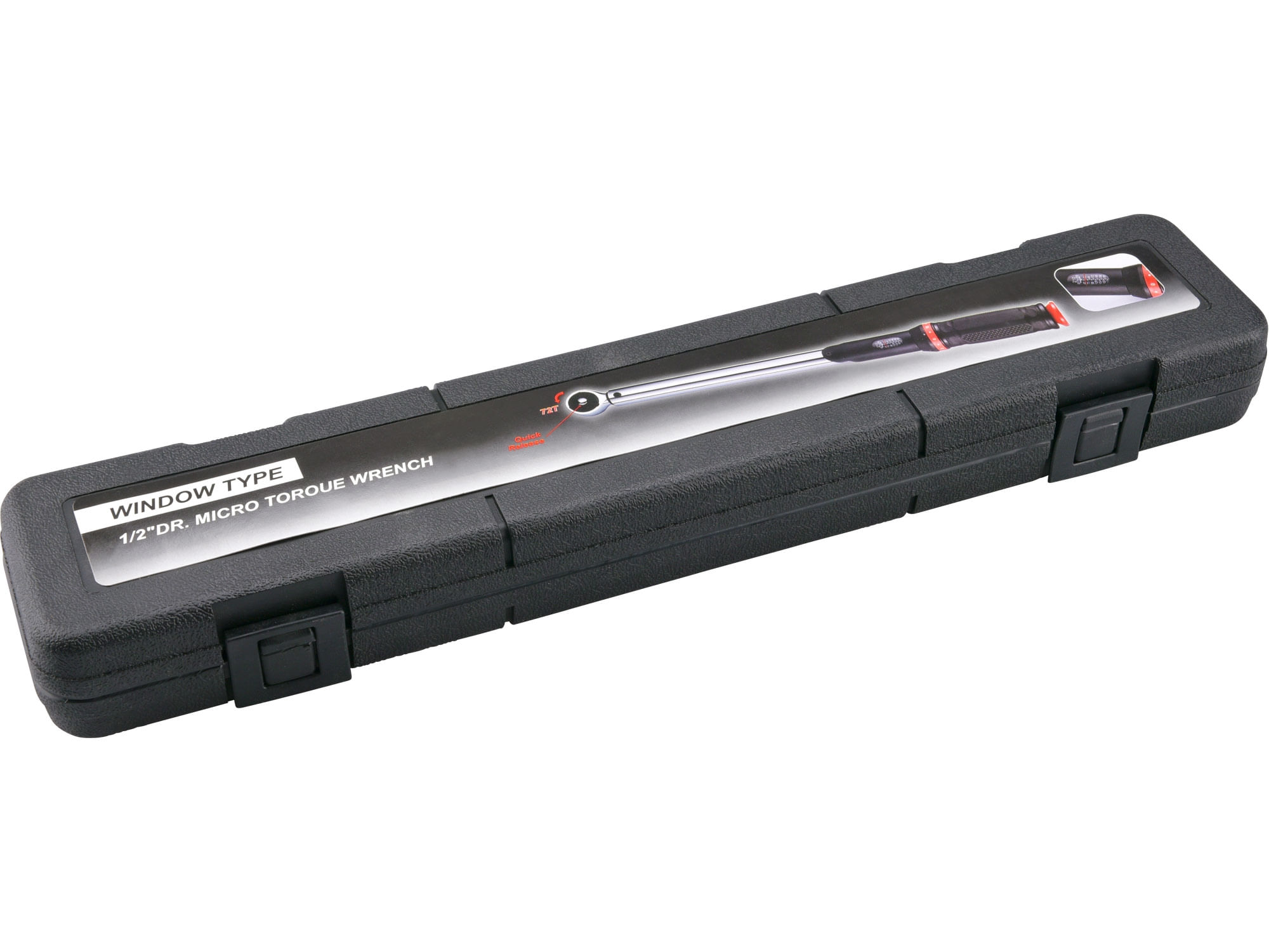 Cheie dinamometrica tip fereastra FORTUM 4700215 40–200 Nm 1/2", 72 dinti — imaginea 2
