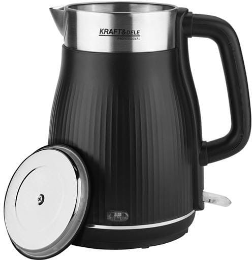 Fierbator electiric capacitate 1.8L, Kraft&Dele, 2400W, KD4104 — imaginea 3