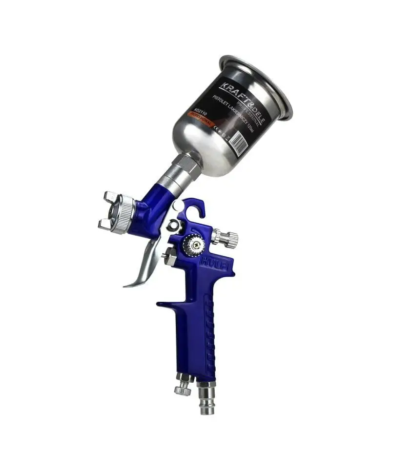 Pistol de vopsit 125 ml, Kraft&Dele, 0,8 mm, KD2110 — imaginea 7
