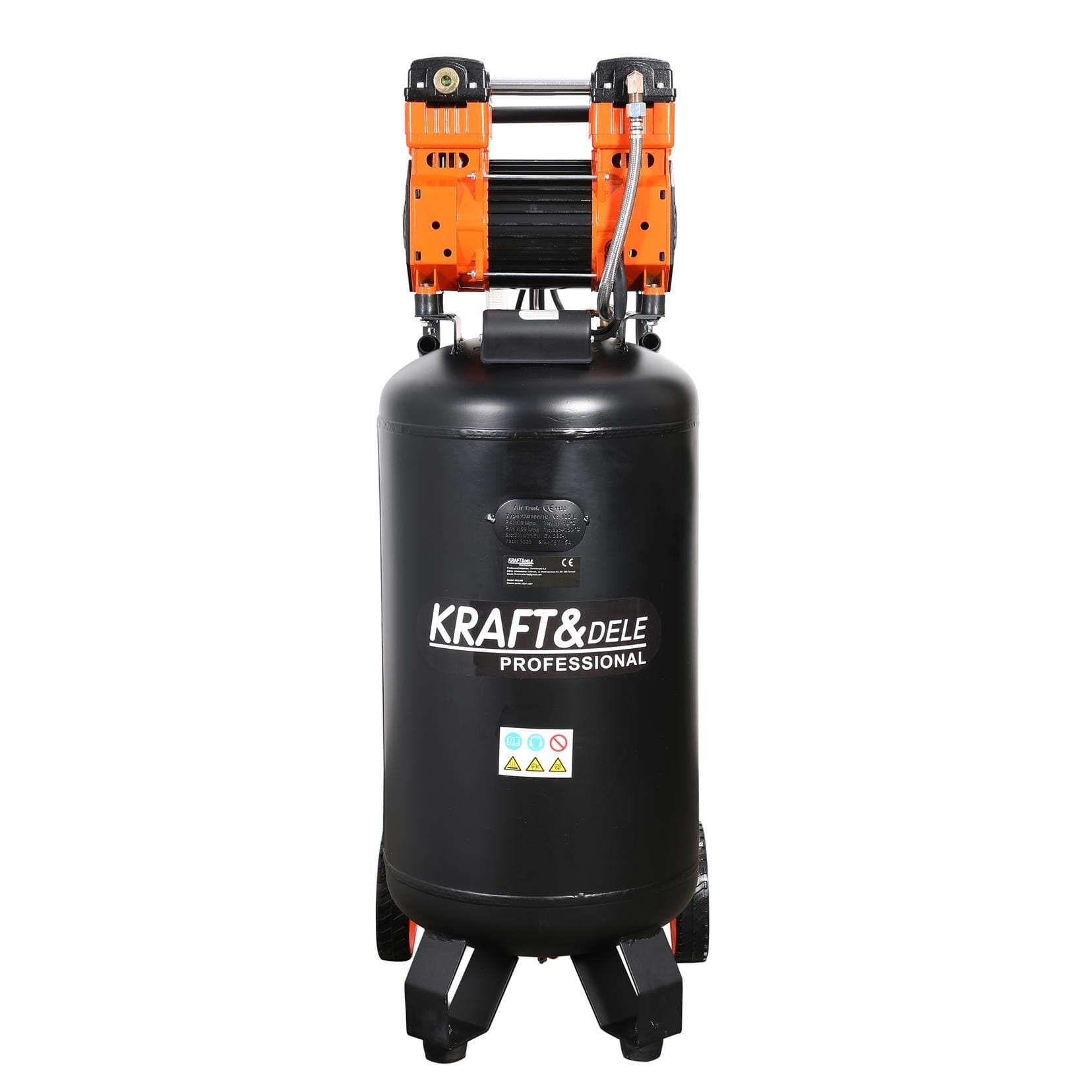 Compresor fara ulei 100L, Kraft&Dele, 3000W, KD1389 — imaginea 4
