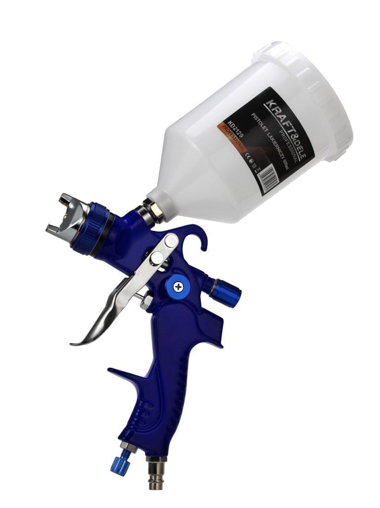 Pistol de vopsit 600ml, Kraft&Dele, 1,4 mm, KD2129 — imaginea 5