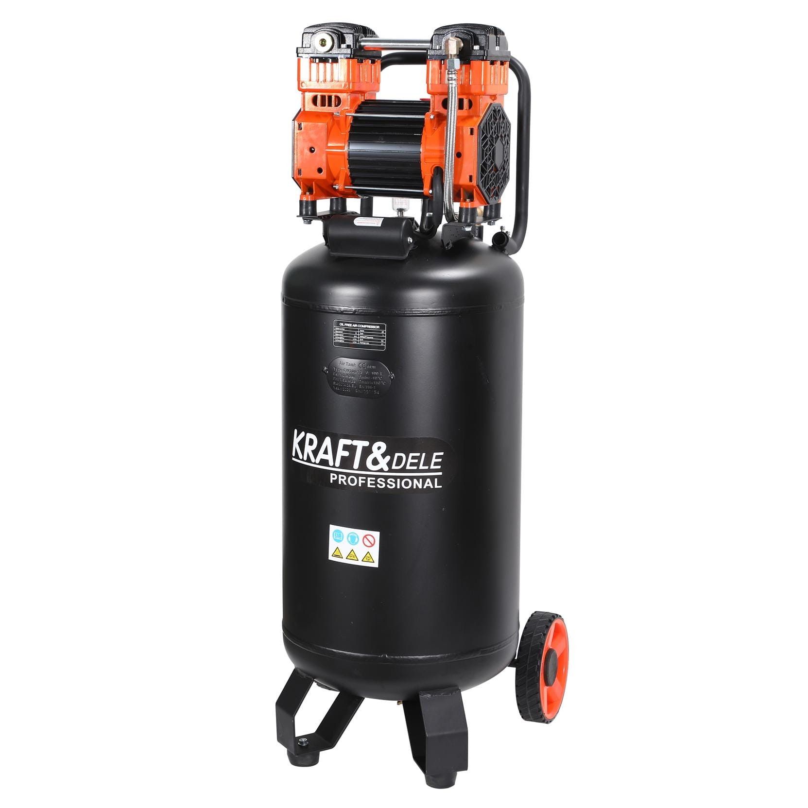 Compresor fara ulei 100L, Kraft&Dele, 3000W, KD1389 — imaginea 10