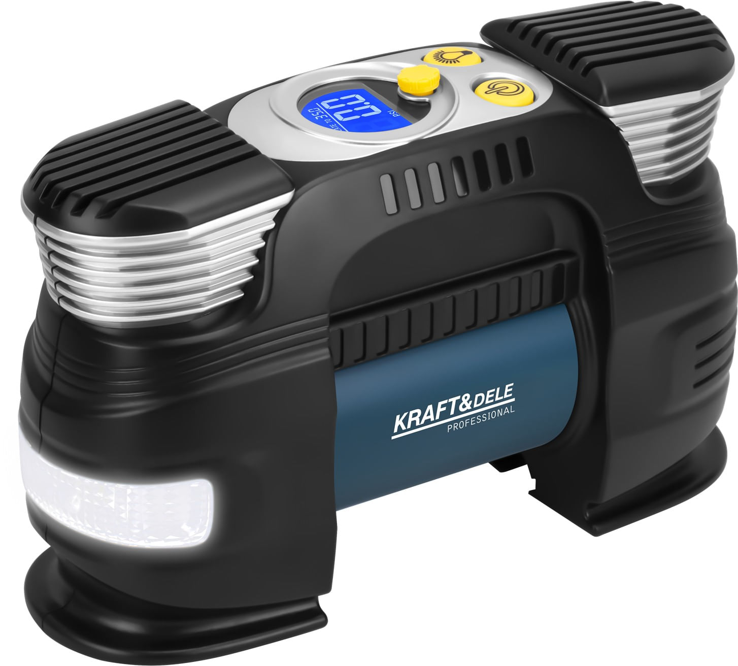 Compresor auto 250W, Kraft&Dele, 12V, 7 bar — imaginea 8