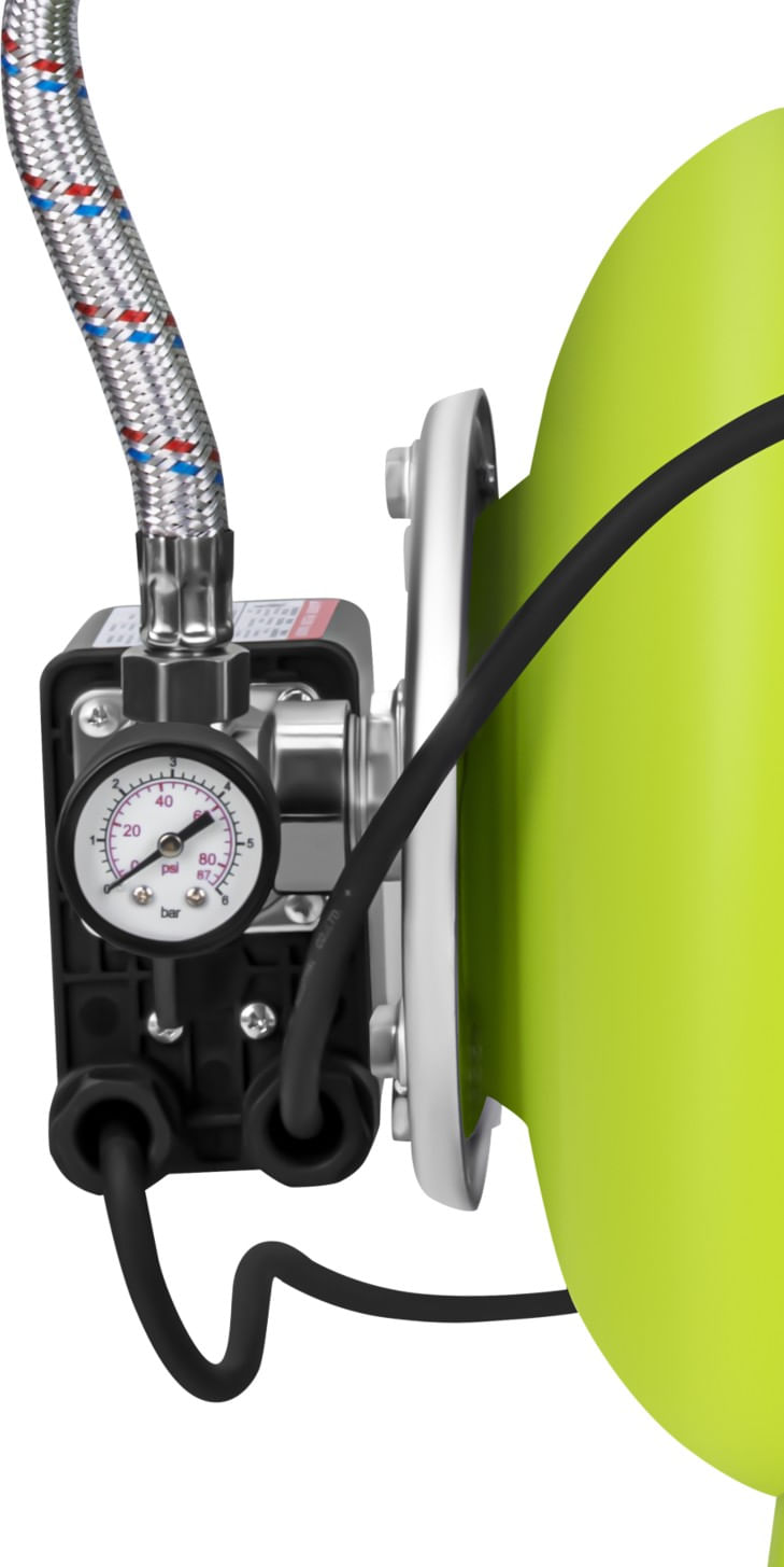 Hidrofor cu pompa 20L 1200W Kraft&Dele KD5272, debit 3400L/h, inaltime pompare 45m — imaginea 3