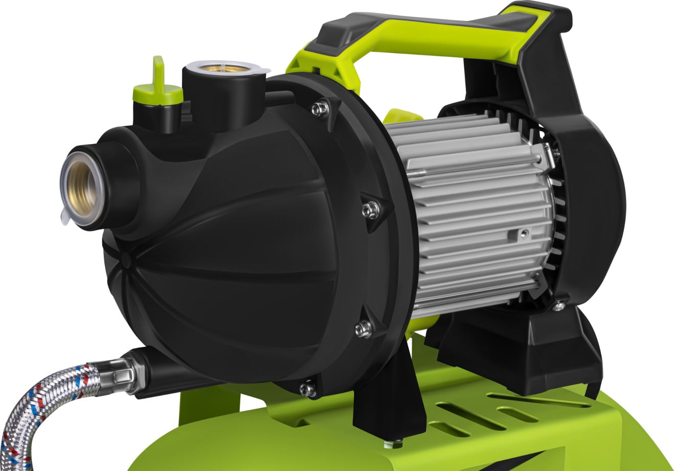 Hidrofor cu pompa 20L 1200W Kraft&Dele KD5272, debit 3400L/h, inaltime pompare 45m — imaginea 6