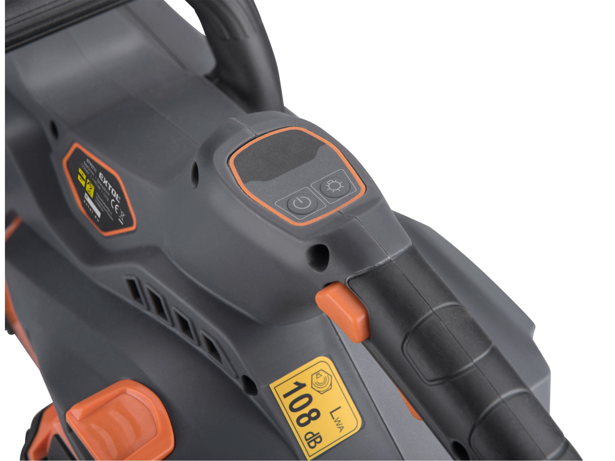 Motoferastrau electric fara fir 60V EXTOL INDUSTRIAL, lama 51 cm, motor brushless,8795711