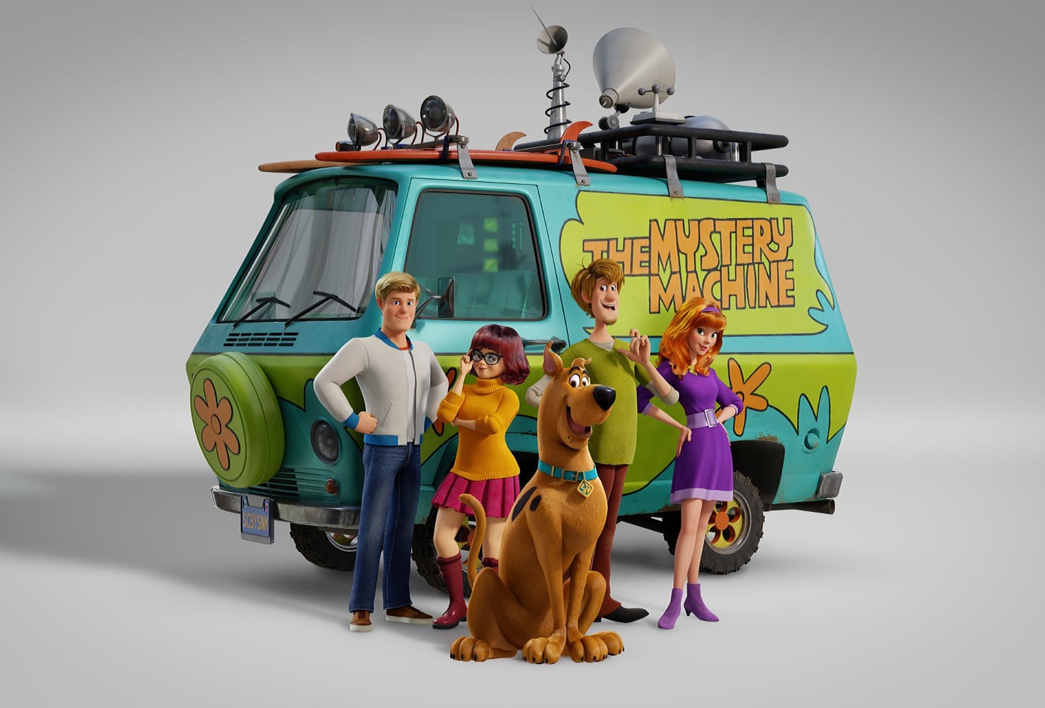 Poster Scooby Doo And The Team, 61x90cm, Zumzeria ®