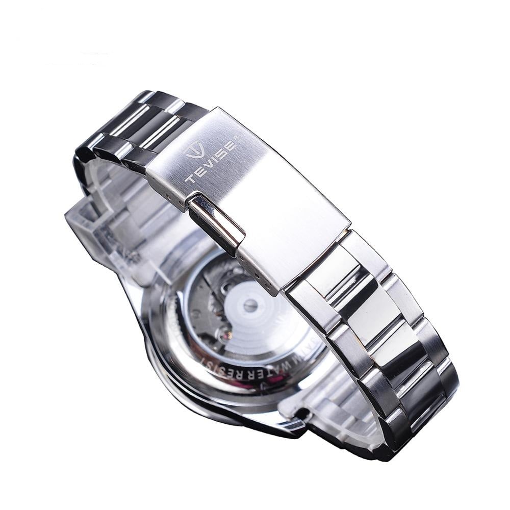 Tevise Ceas mecanic automatic barbatesc Top Brand Fashion Otel inoxidabil