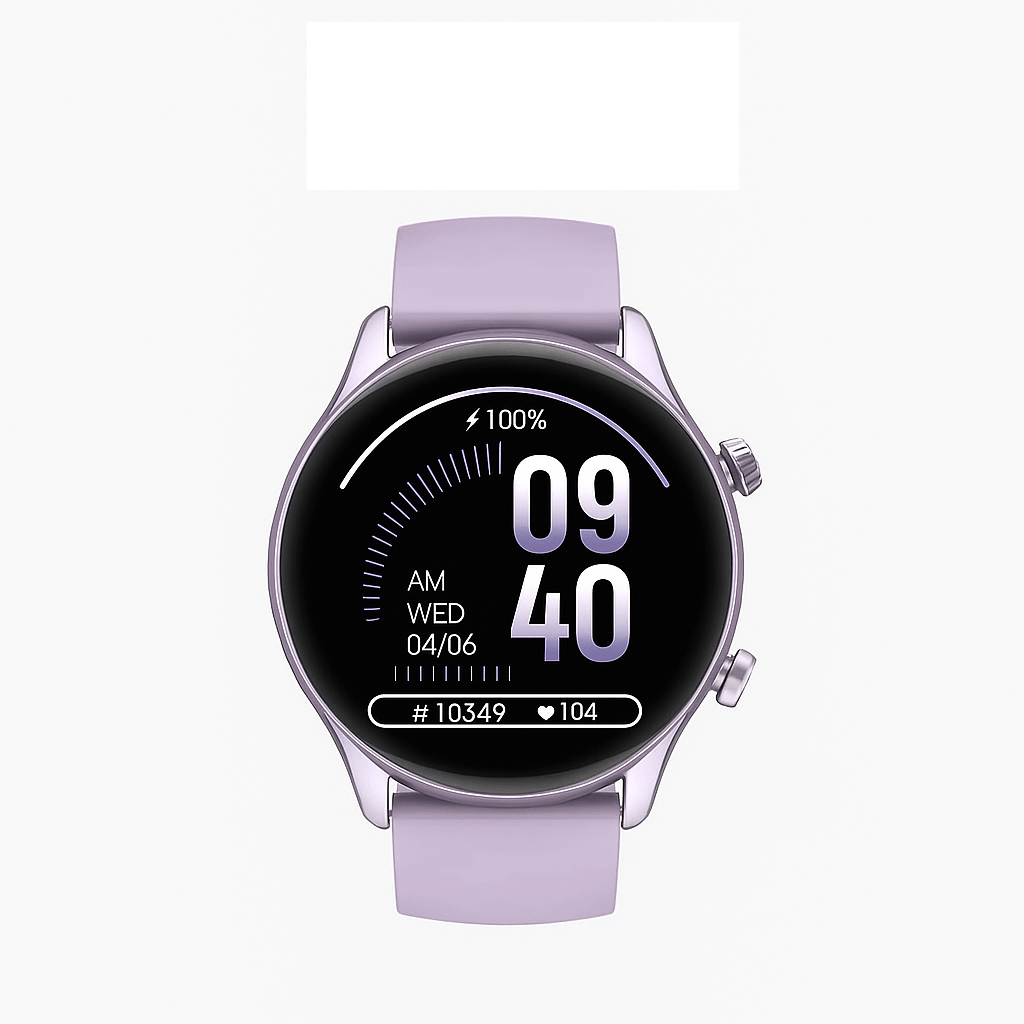 Zeblaze Btalk 3 Plus Purple – Smartwatch 1.39" HD, Apeluri Bluetooth, HR, SpO₂, Fitness, 14 Zile