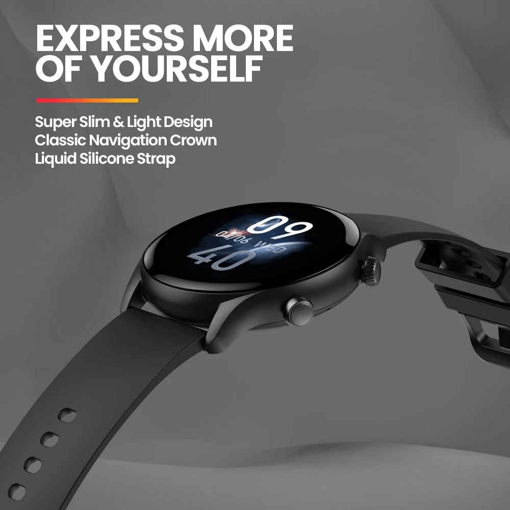 Zeblaze Btalk 3 Plus Smartwatch 1.39" HD Display, Apeluri Bluetooth, HR, SpO₂, 14 Zile Autonomie