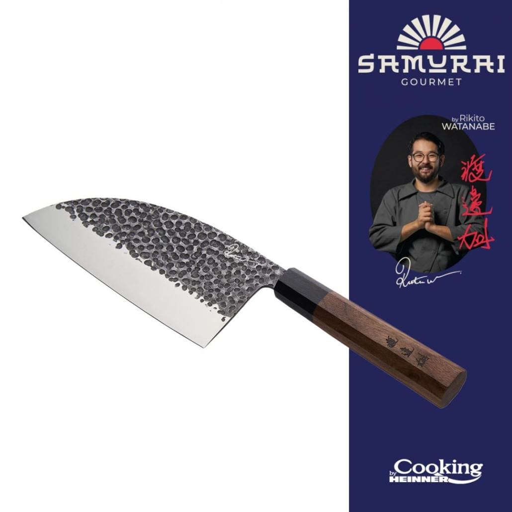 Satar Cooking by Heinner - Samurai Gourmet by Rikito Watanabe, inox hammer, 17 cm — imaginea 2