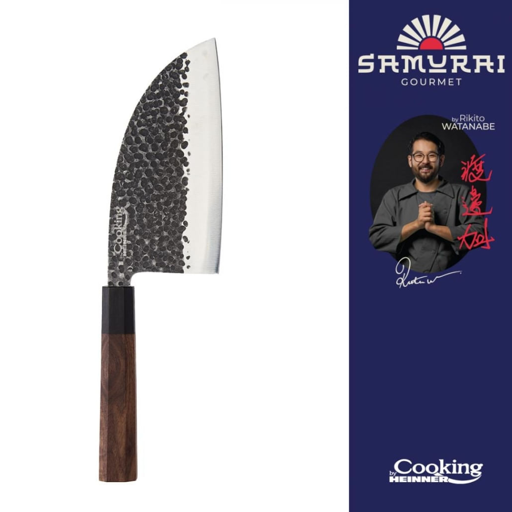Satar Cooking by Heinner - Samurai Gourmet by Rikito Watanabe, inox hammer, 17 cm — imaginea 7
