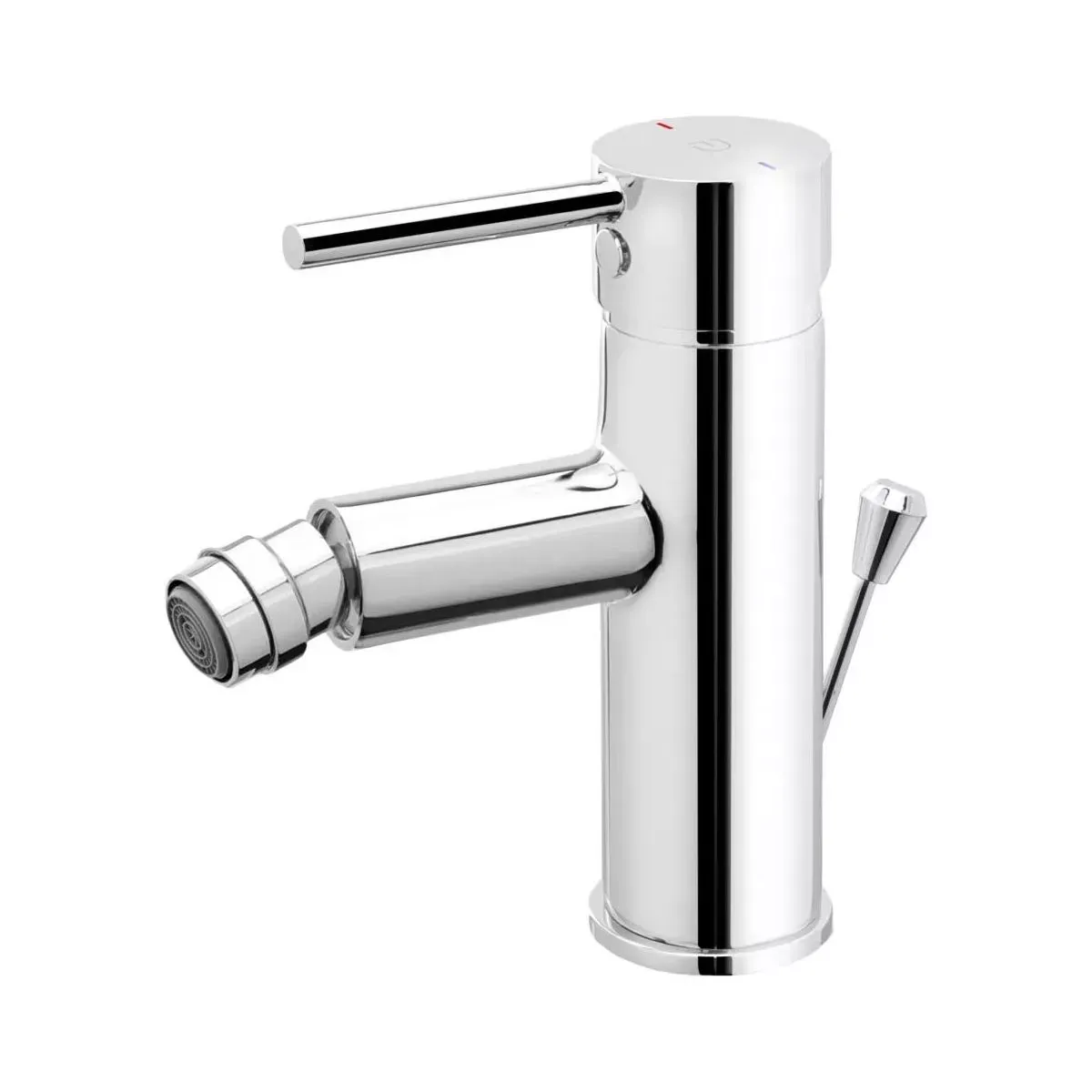 Baterie bideu Fdesign Flusso, M, 157 mm, venil, crom, FD1-FLS-6-11 — imaginea 2