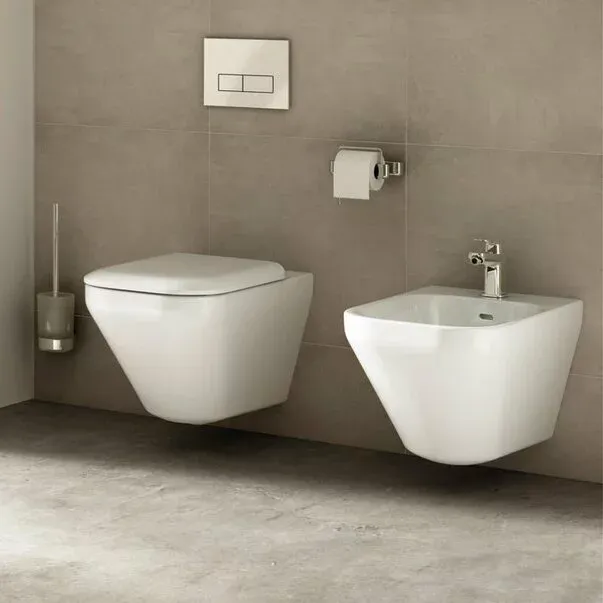 Baterie bideu Ideal Standard Tonic II cu ventil Pop-Up crom lucios — imaginea 3