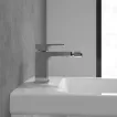 Baterie bideu Villeroy and Boch Architectura, S, 139 mm, ventil, crom, TVB12500100061 — imaginea 3