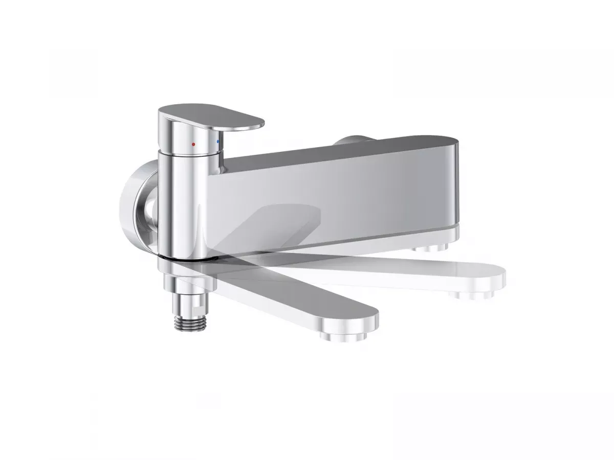 Baterie cada Ravak Chrome II, aparenta, crom, X070451 — imaginea 2