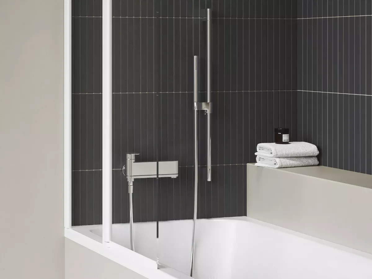 Baterie cada Ravak Chrome II, aparenta, crom, X070451 — imaginea 4