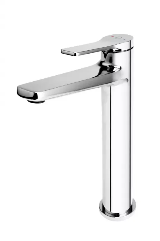 Baterie lavoar FDesign Seppia FD1-SPA-2L-11, 3/8'', marimea XL, monocomanda, ventil push to open, crom — imaginea 2