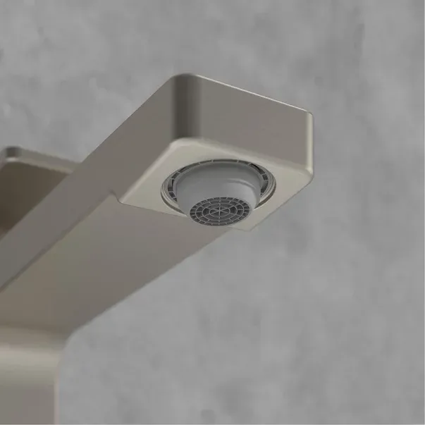 Baterie lavoar inalta Villeroy&Boch Architectura Square nichel periat cu ventil Push-Open — imaginea 2