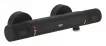Baterie dus Grohtherm 1000 Performance, aparenta, termostat, mat, negru, 34827KF0 — imaginea 3