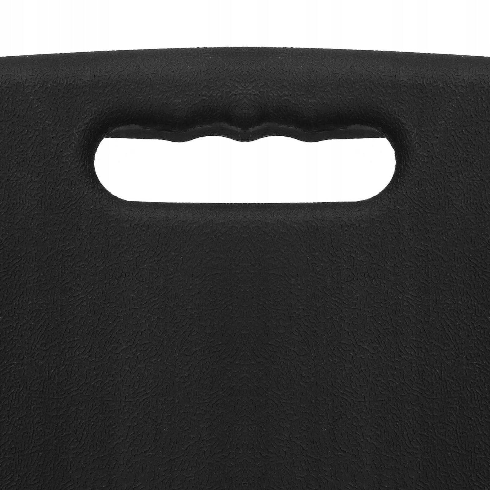 Scaun pliant din plastic pentru catering sau terasa, sarcina 150kg, negru — imaginea 7