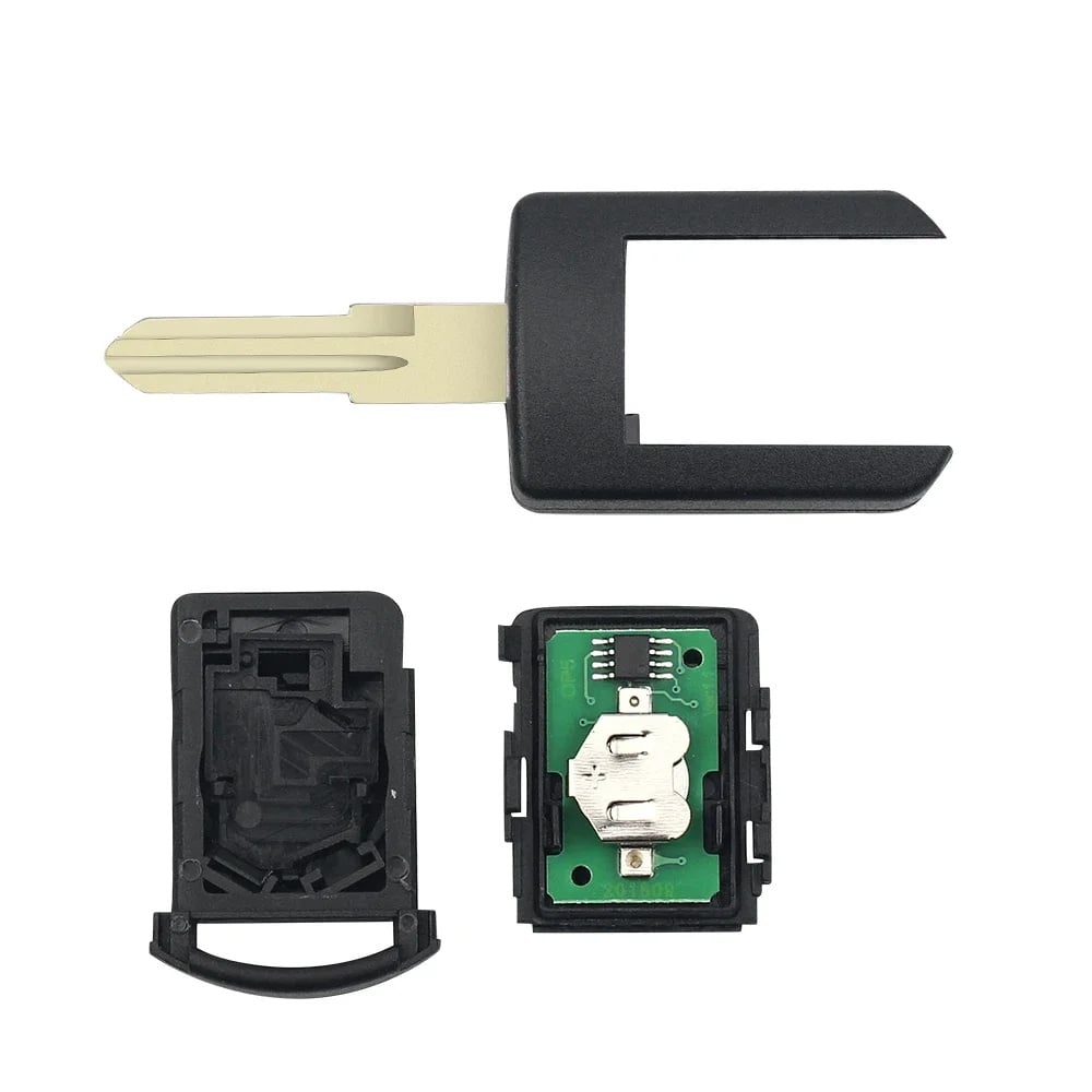 Cheie auto completa cu telecomanda Techstar compatibila cu Opel Corsa C, Combo, Meriva, Tigra, Vauxhall, 2 butoane