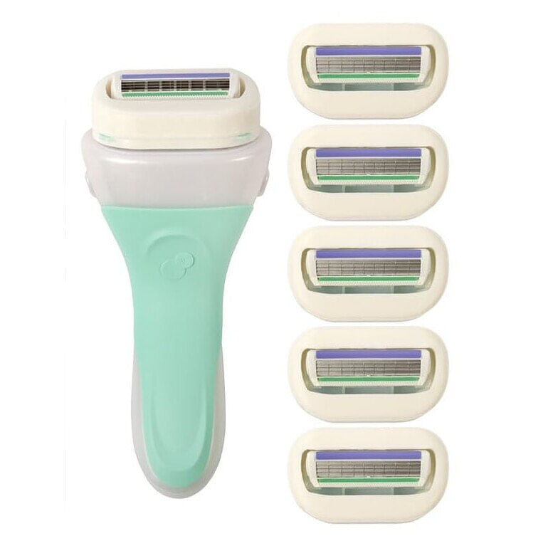 Set aparat de ras Wilkinson Intuition Sensitive Care cu 6 rezerve