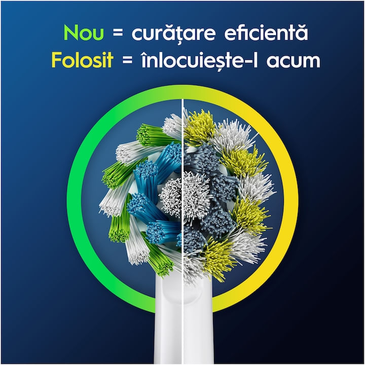 Rezerve periuta de dinti electrica Oral-B Pro Cross Action, 12 buc