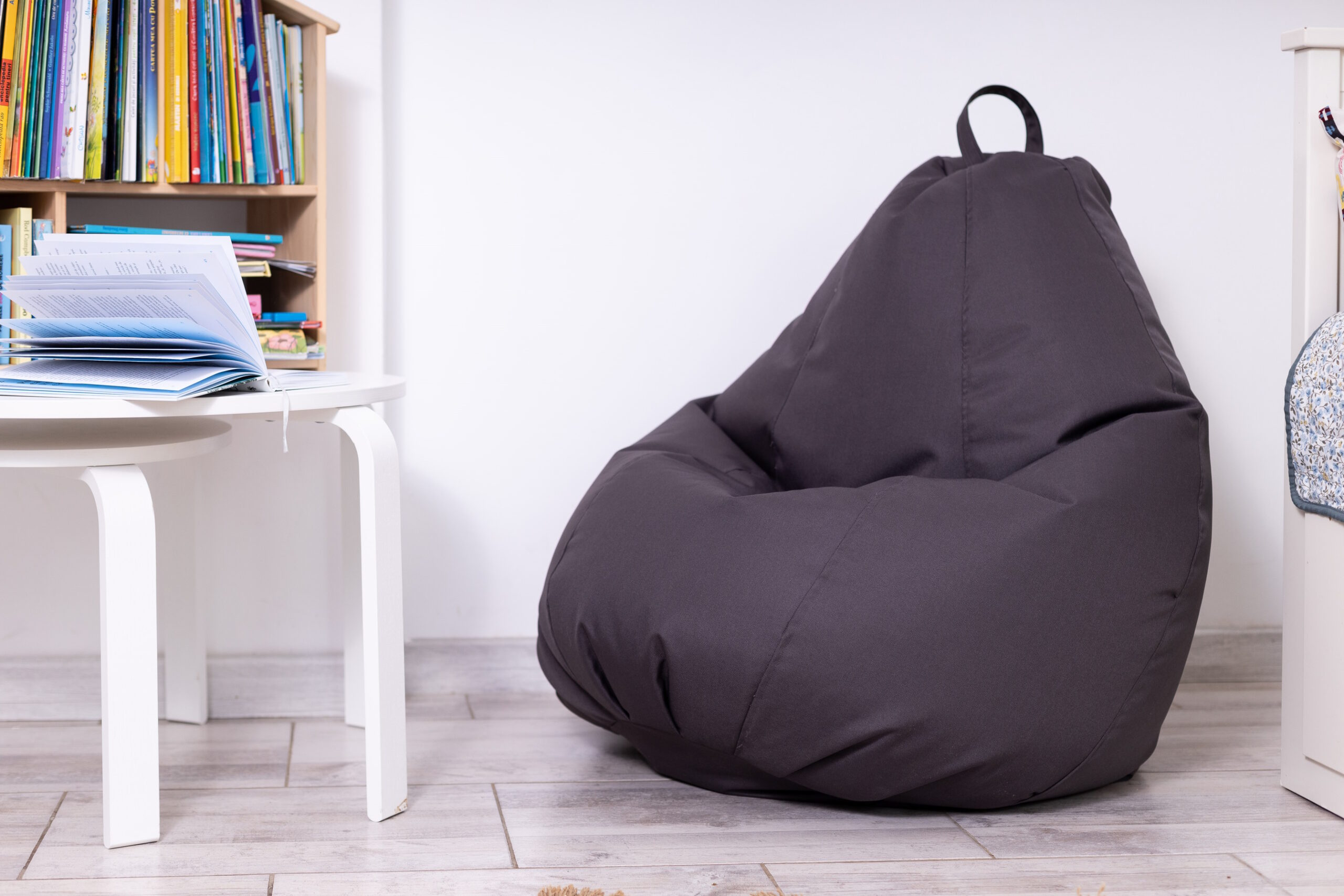 Fotoliu Puf impermeabil husa detasabila GRI XXL — imaginea 2