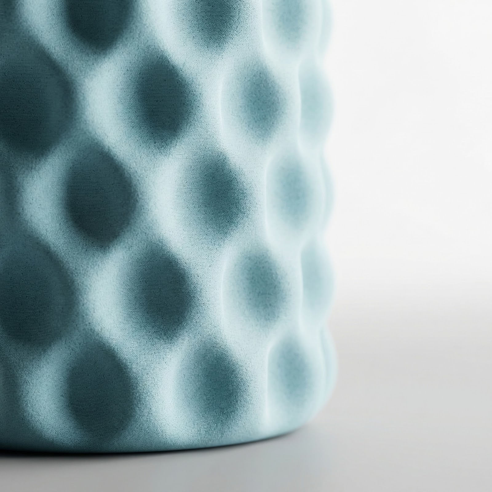 Ghiveci Decorativ Albastru, Textura Organica, 15 cm — imaginea 7