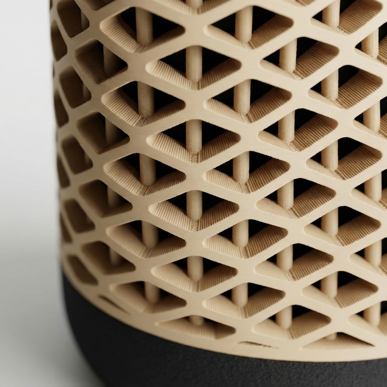 Ghiveci Decorativ Modular Armonie Geometrica, Bej, 10 cm — imaginea 5