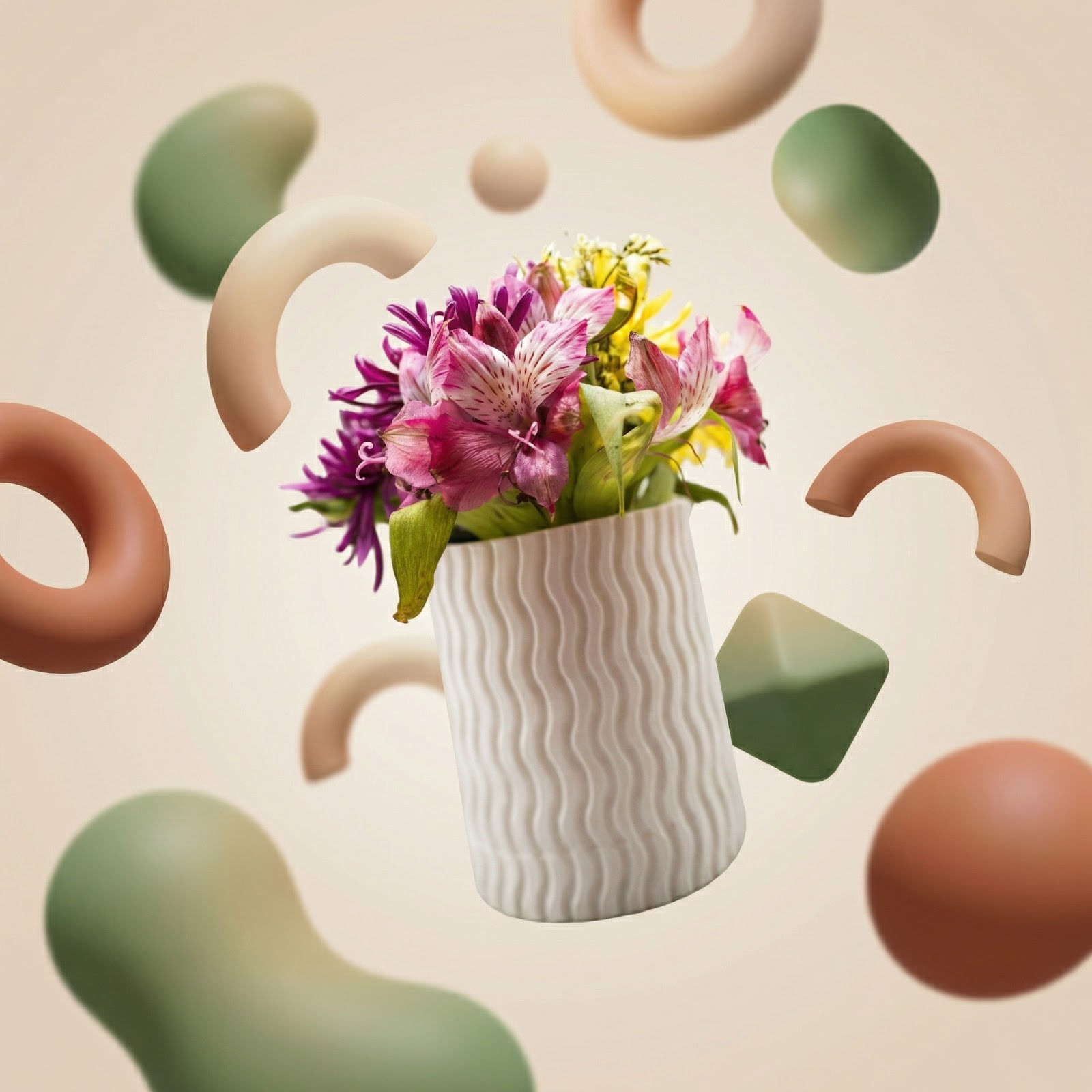 Ghiveci de Perete Minimalist, Negru, 9 cm — imaginea 5