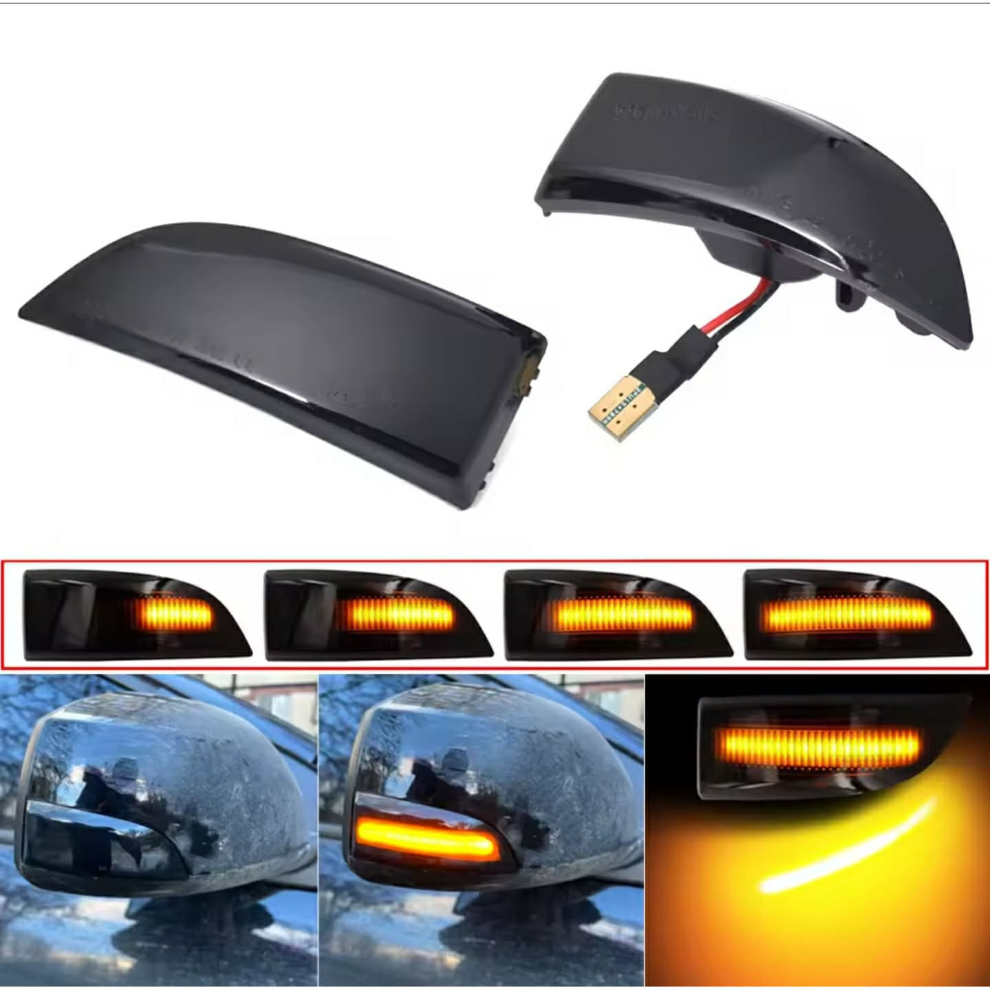 Semnalizari dinamice oglinda RENAULT Megane MK3 2008-2016, Grand Scenic 3, Laguna 3 x91, Fluence