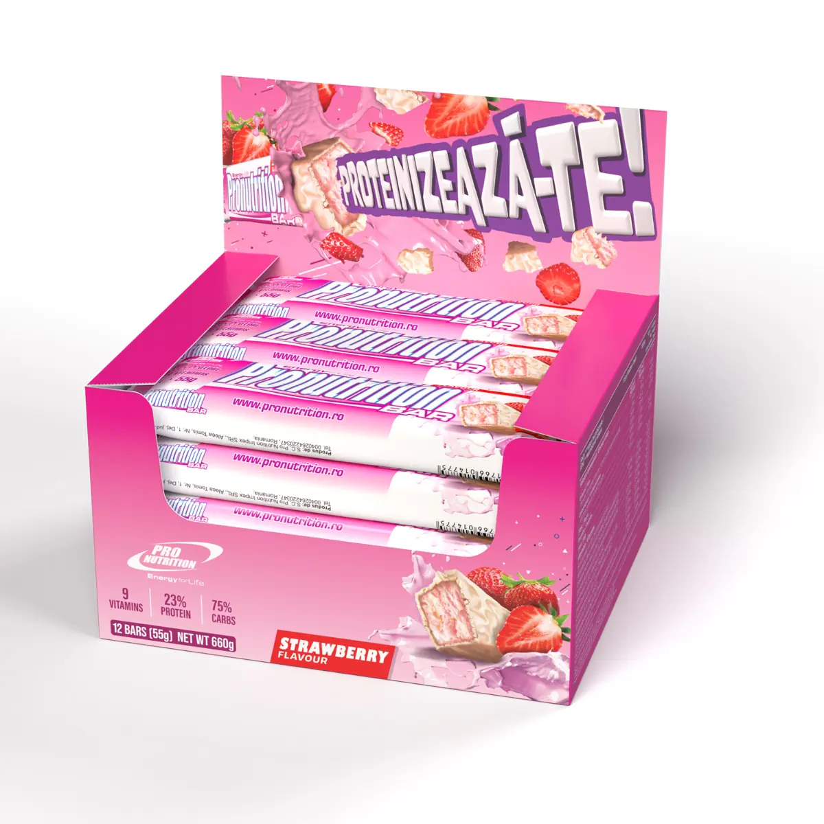 Cutie Batoane proteice, Pronutrition Bar