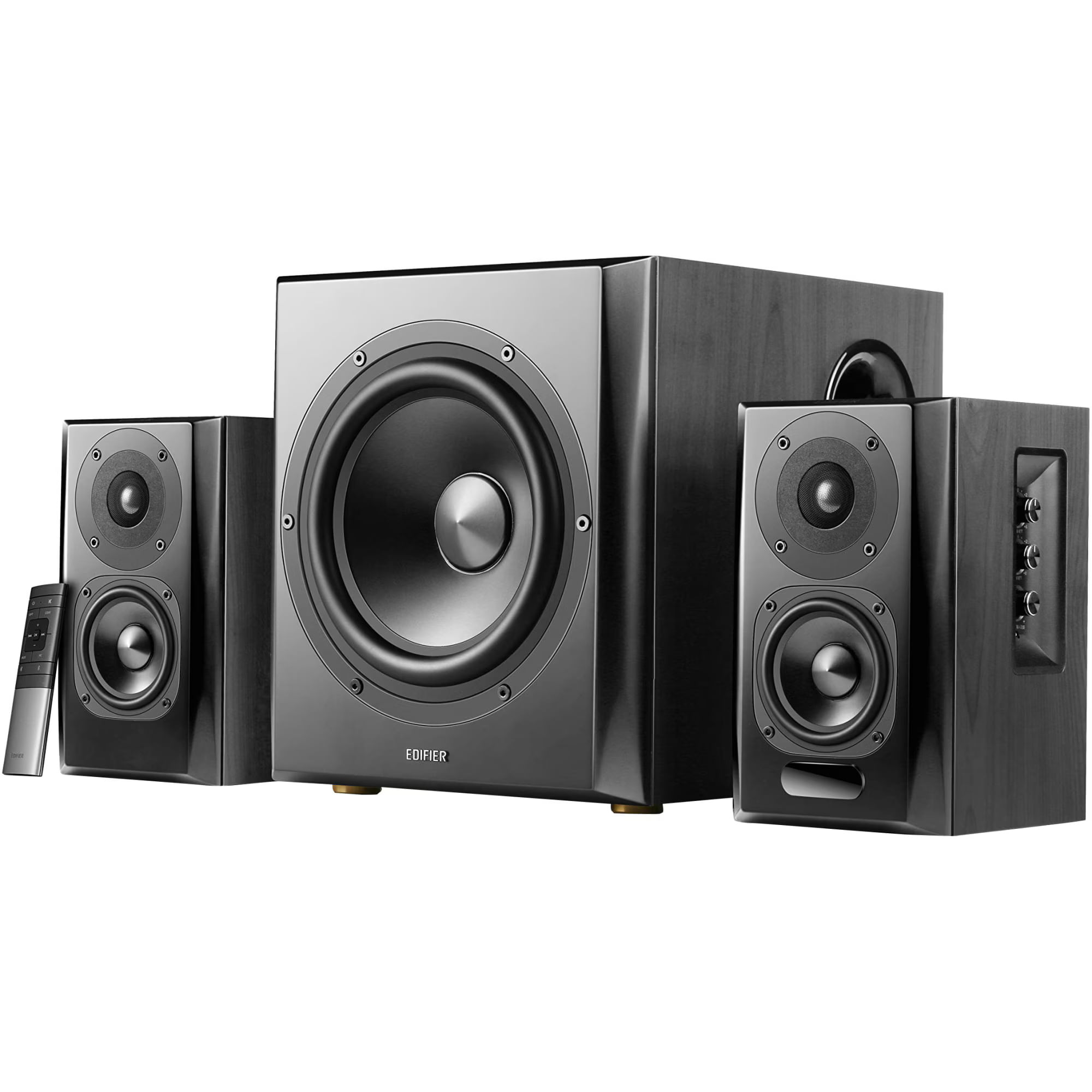 Boxe Edifier 2.1 S351DB-BK, 150W, Bluetooth, Telecomanda, Negru