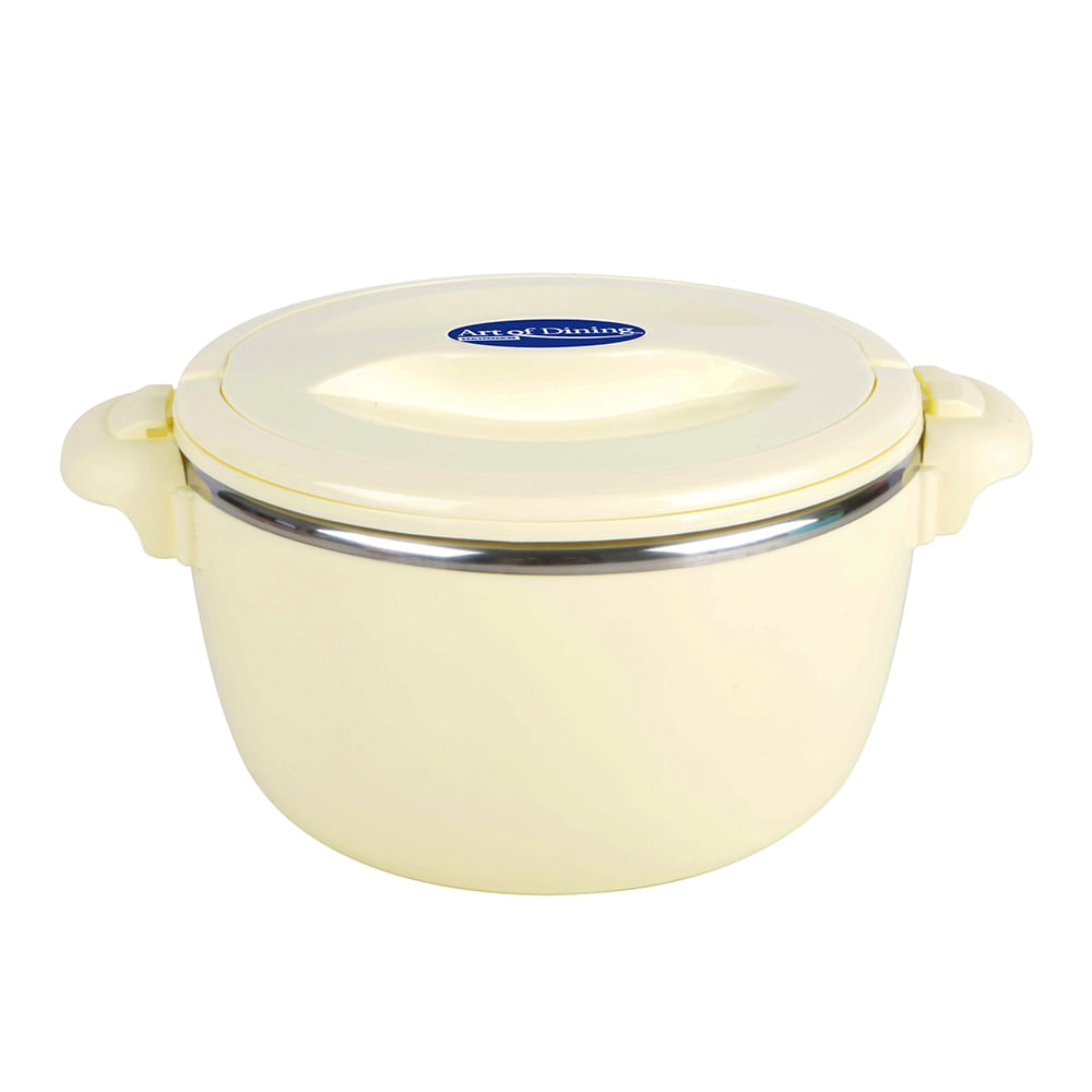 Set 3 caserole termice Art of dining by HEINNER Belly Beige, 2+4+6L, bej