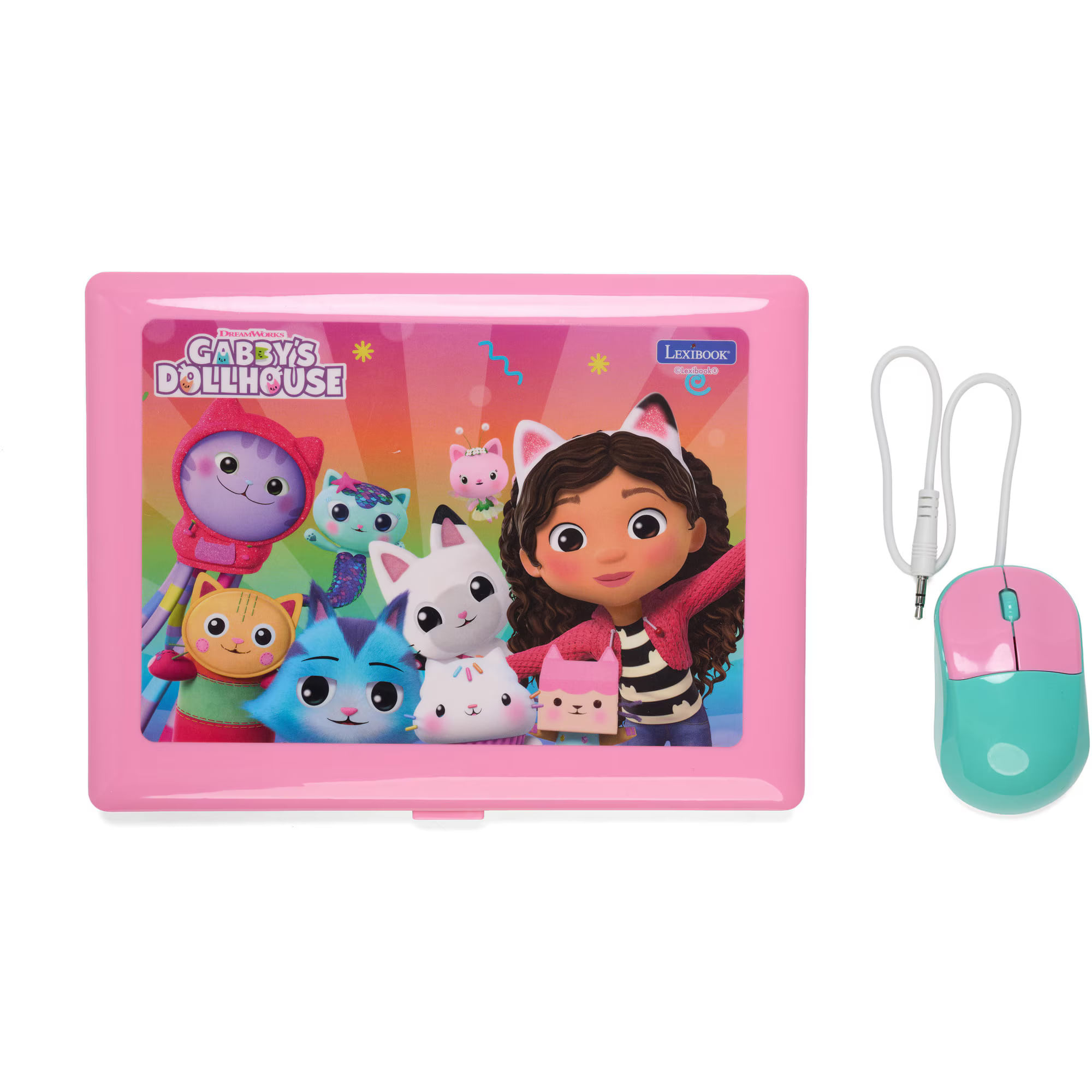 Laptop educational Lexibook - Gabby's Dollhouse, bilingv EN/RO, 124 activitati