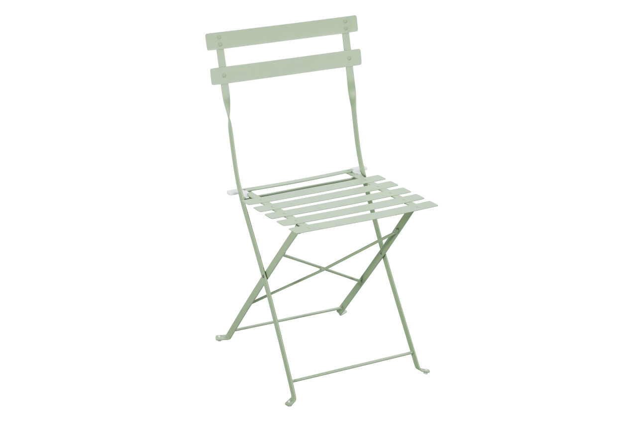 Set Bistro Flair - mobilier terasa gradina, 2 scaune + masa, otel vopsit - Verde (Olive Green) — imaginea 4