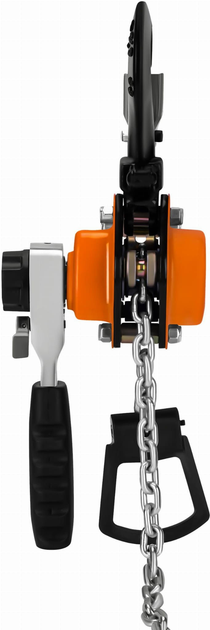 Troliu cu parghie 0.5T 4M KD3504, palan manual 500 kg KRAFT&DELE — imaginea 3