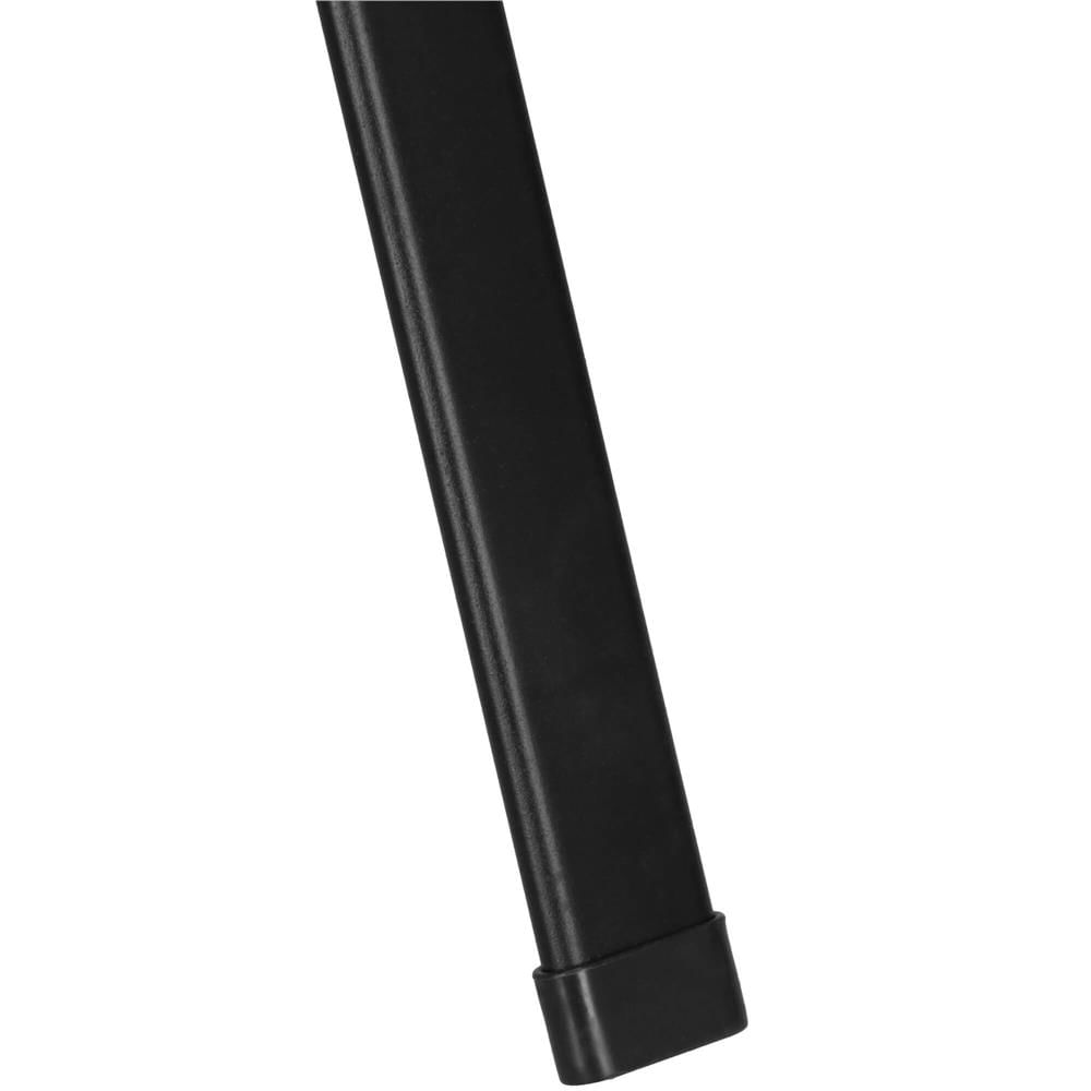 Set mobilier gradina 4 piese, masa cu sticla securizata, 2 scaune si canapea, cadru metalic, negru — imaginea 32