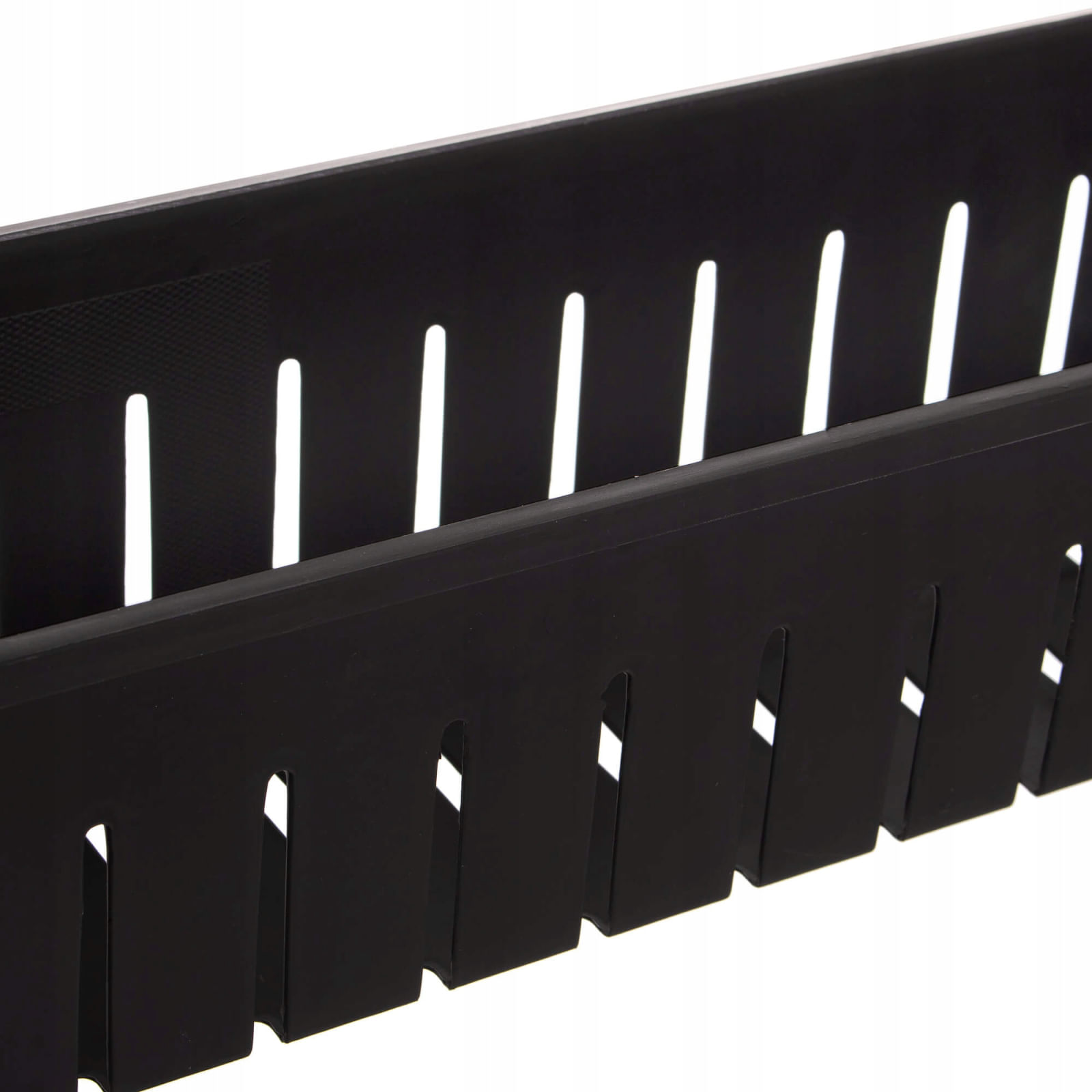 Sistem rafturi de depozitare Sersimo HA116 cu roti pentru bucatarie sau baie cu 3 polite, negru — imaginea 6
