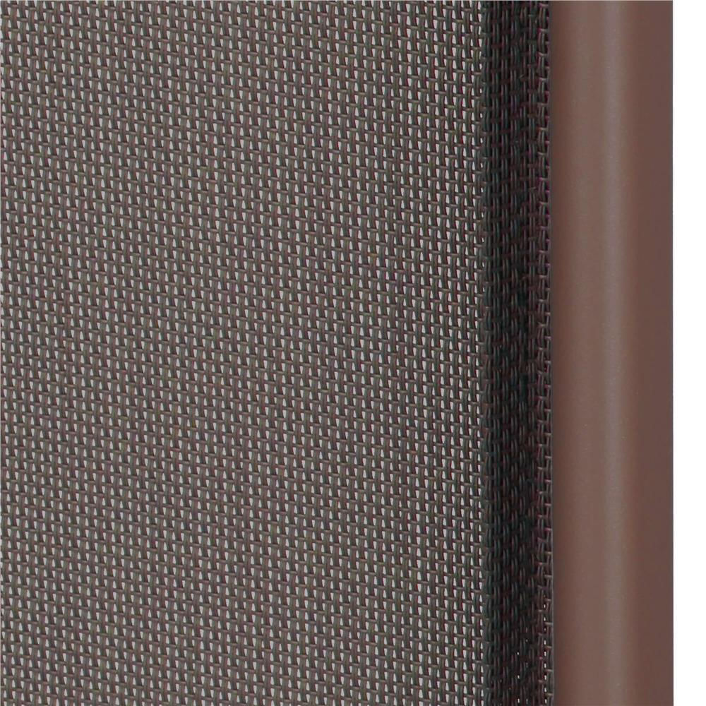 Set 4 scaune gradina cu brate, cadru otel si sezut textilene, 53x72x92 cm, maro — imaginea 26