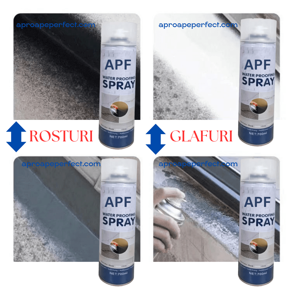 Spray Impermeabil pentru Oprirea Scurgerilor APF - 750ml - Transparent — imaginea 8
