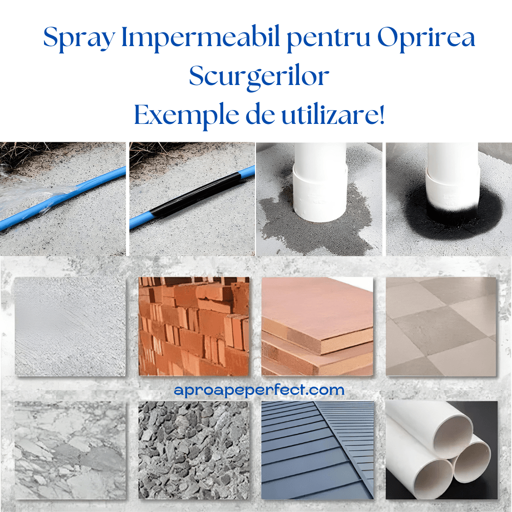 Spray Impermeabil pentru Oprirea Scurgerilor APF - 750ml - Transparent — imaginea 12