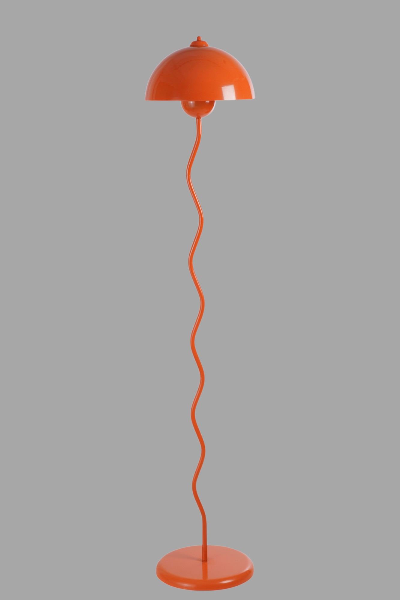 Lampadar Opviq, metal, 157 cm, portocaliu, 534LUN5323