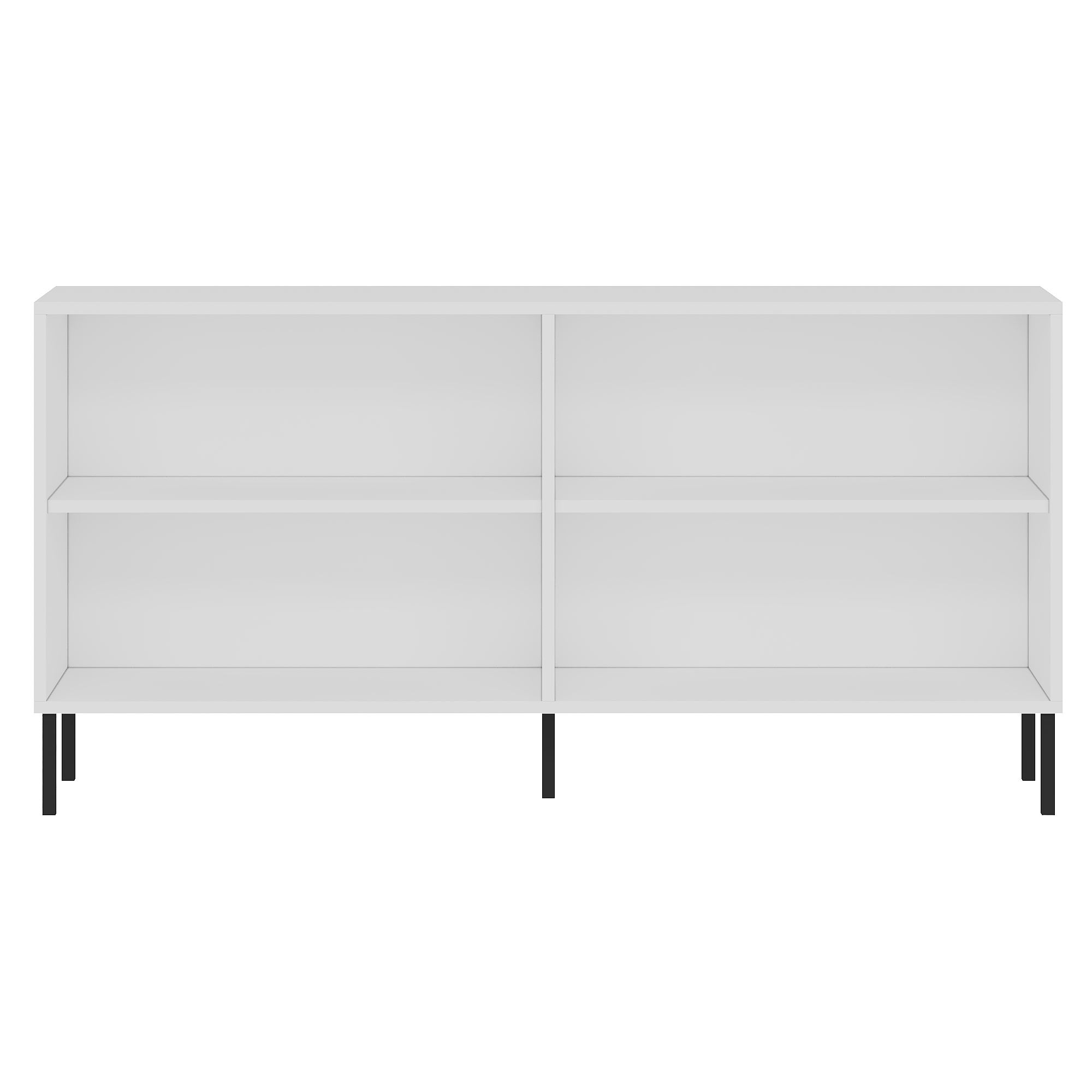 Consolă Hanah Home, PAL melaminat, 150 x 36 x 75 cm, alb/sapphire stejar, 327ODS1344 — imaginea 4